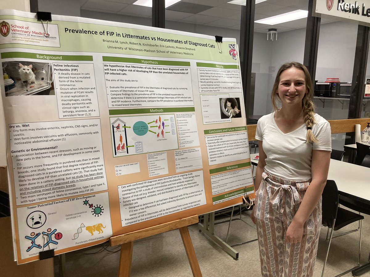 splashnits's tweet photo. And Brianna Lynch, presenting her work on elucidating risk factors for development of #FIP https://t.co/PSBSly0rjW