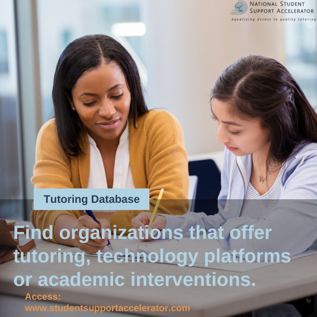 National Student Support Accelerator tweet media