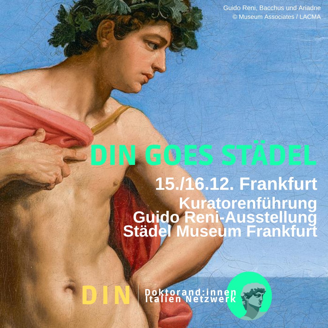 Mit Dr.Bastian Eclercy schauen wir uns die Ausstellung #GuidoReni im Frankfurter #Städel an und wollen uns endlich auch mal vor Ort treffen und kennen lernen.Wenn du am 15.-16. Dez. dabei sein möchtest oder Fragen hast, schreib uns gerne!🥰
#Italienforschung #phD #Kunstgeschichte