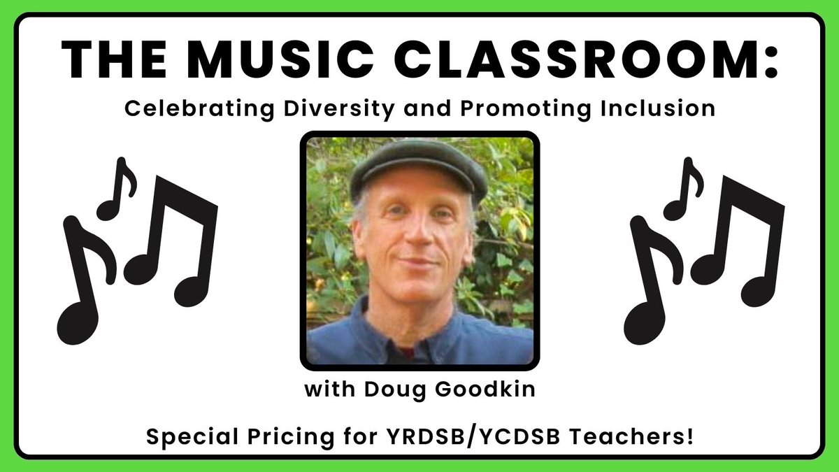 Join Doug Goodkin for our next workshop which will explore how standing out and blending in can work in the music classroom.

Special discounted rate for YRDSB &amp; YCDSB Teachers!

For More Information and Registration: bit.ly/OntarioOrff_Wo…