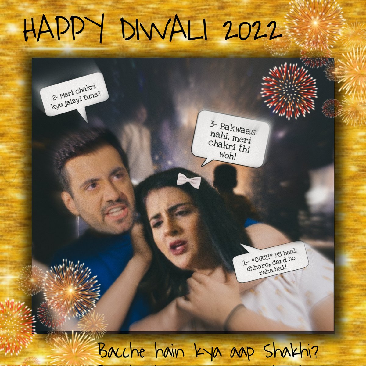 Souri_VS's tweet photo. Ek chakri hi toh thi, itna kyu ladna hai?
HAPPY DIWALI💣🔥🥵🌚💥

#BaccheHainKyaAapShakhi ?
#DhakkaMukkiShakhi

@karanvirsharma9 @Debattama_sah

#diwali #shauryaauranokhikikahani #devir #devirvibesonly #shaurya #anokhi #karanvirsharma #debattamasaha https://t.co/CUI5pekxsg