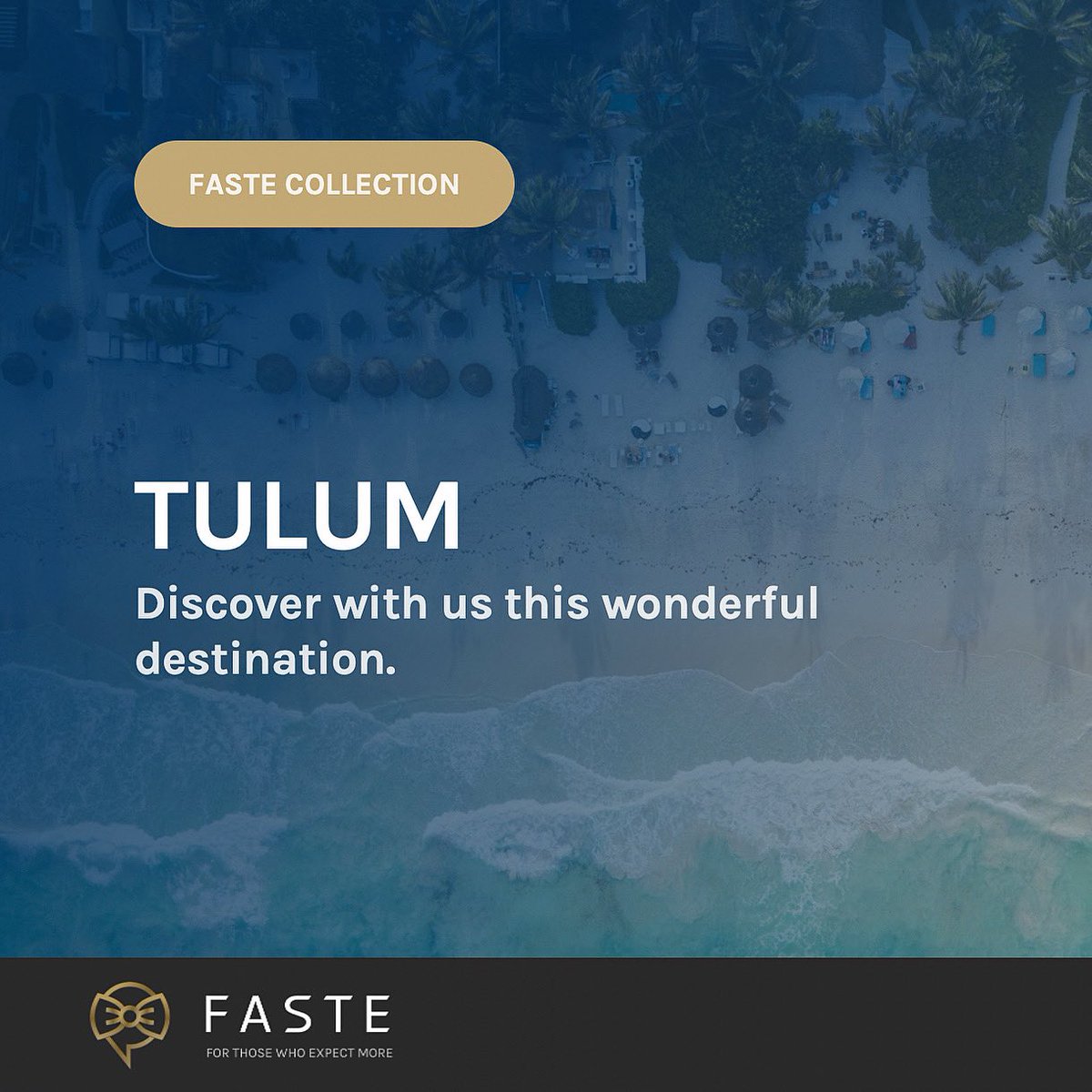 fasteofficial's tweet photo. This week, we will make you discover #Tulum, a magical #destination.
Stay in the most beautiful places of the city, enjoy the #restaurants that we have carefully selected for you and more so that your #trip remains in your memory forever.
Travel with a free spirit, choose #FASTE. https://t.co/V1VT1j8FSu