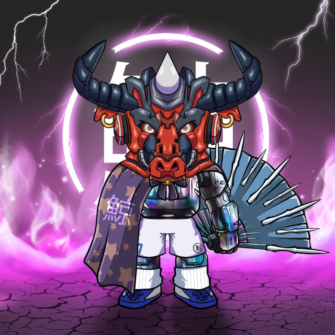 pronewchaos's tweet photo. Let's celebrate the @HeroNFT sold out mint in collaboration with SG Hero Bulls!  🔥

The bulls are giving away a rank 71 of 3333 Kujira Hero NFT.

To Enter ⬇️
⚔️ Follow @SGHeroBulls
🉐 RT + Tag 2 
🐂 Own a Hero Bull &amp; react to the giveaway in Hero discord.

Winner TBA in 3 days! https://t.co/Zb3Be4bzqX