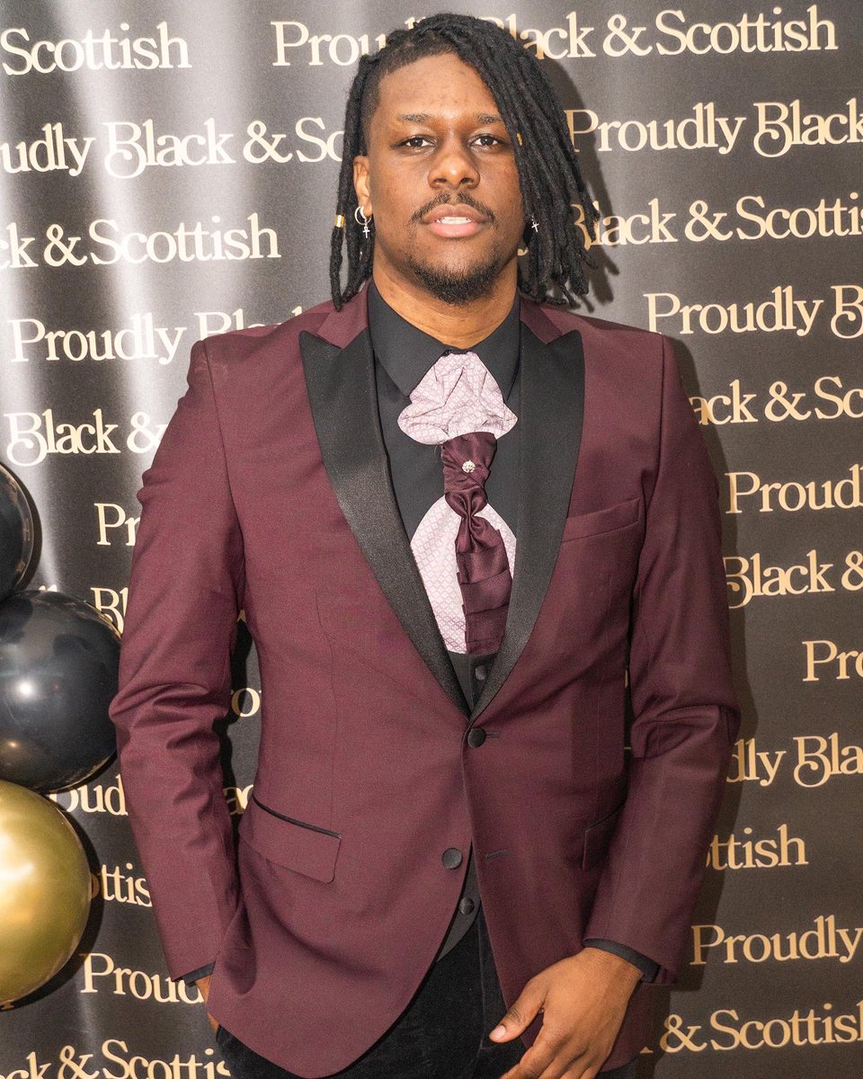 drumbz_'s tweet photo. PROUDLY BLACK AND SCOTTISH AWARDS GALA⭐️

“Glad to have been part/nominated for for something I really love to do, thanks for all the support because that means you guys actually see me… Just being nominated and see my bros making it is a win, next year we’ll definitely make it” https://t.co/bdSrOK8gcU
