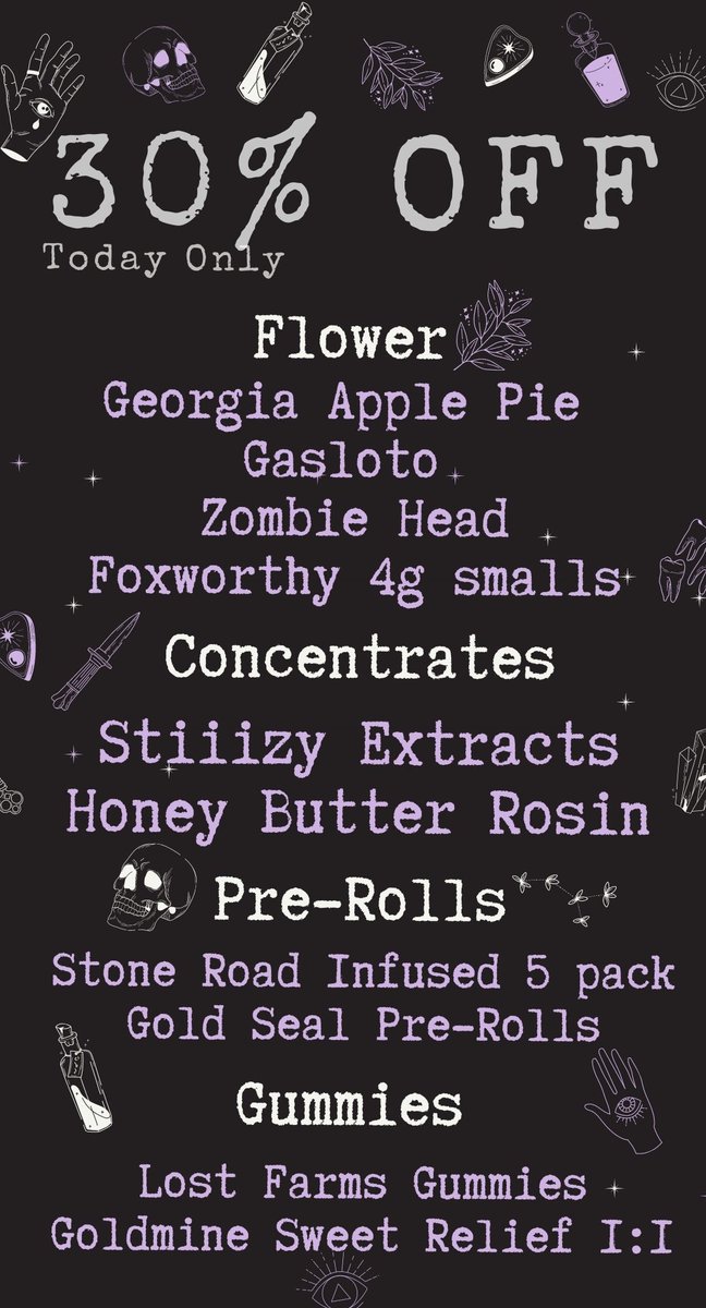 30% OFF Monday Only!
Select Heat from Flower, Concentrates, Pre-rolls &amp; Gummies
All on Sale today, Don't miss this!

berkeleypatientscare.com/menu/?dtche%5B…