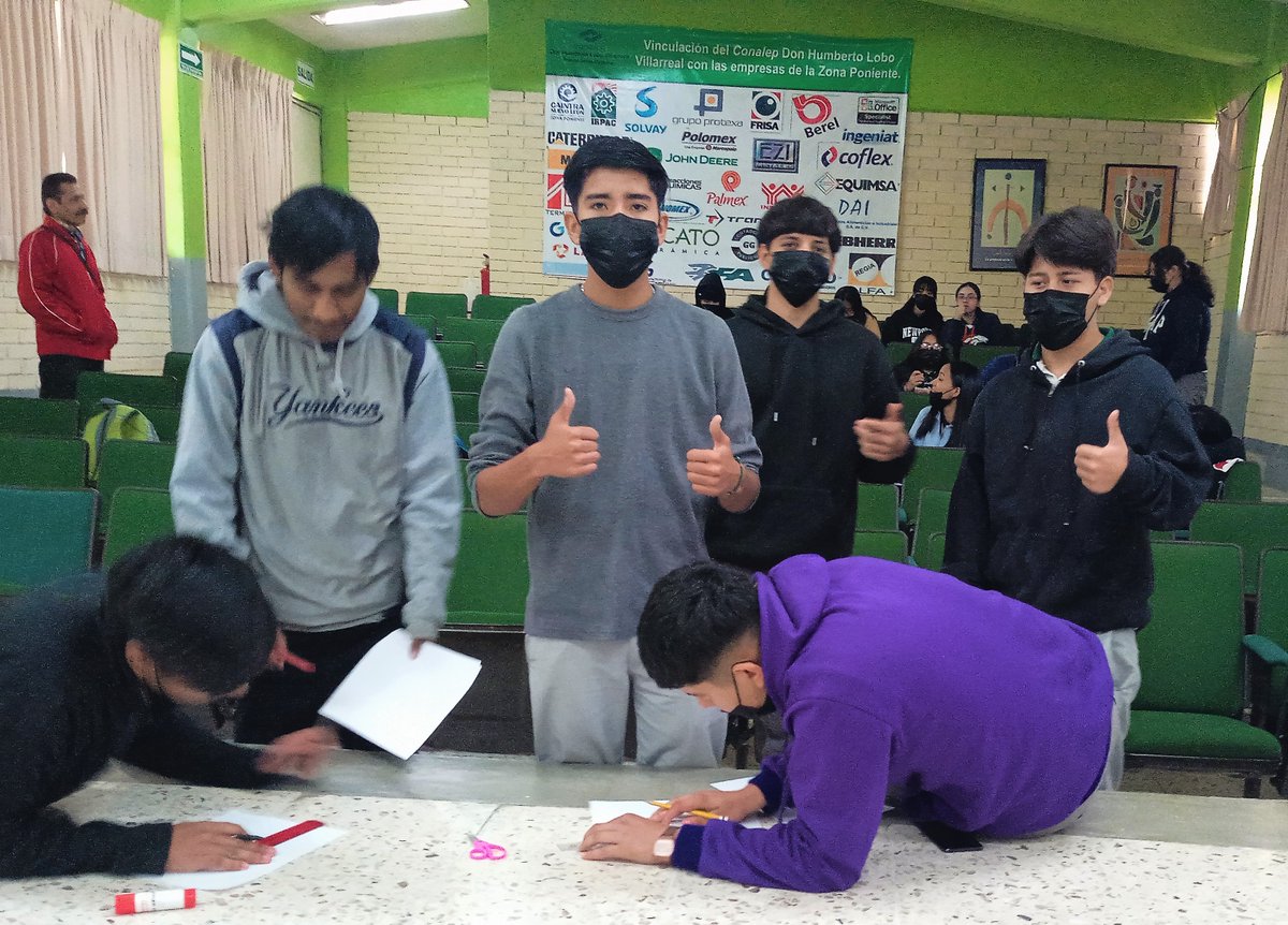 serajac's tweet photo. 🌞#FelizLunes | 5⃣7⃣ jóvenes del #Conalep242 Don Humberto Lobo Villarreal aprendieron técnicas de liderazgo en un taller del proyecto Conexión entre el Aula y el Trabajo, el cual implementamos gracias a @FrisaFundacion @IgualdadNL #Coppel @NMontePiedad

#PorLasJuventudes #CAT https://t.co/vO25WOZA4e