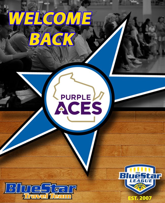 USJN's tweet photo. 🚨Welcome Back Wisconsin Purple Aces! Going to be a great year! @PurpleAcesWI 

✅Est. in 2007, The Blue Star League is the longest running independent group in girls basketball!

📈There is 🔥 in The Blue Star League‼️

@BlueStarMedia1 @BlueStarBB 
⭐️#TheFuturePlaysHere https://t.co/AOS6OFfCpl