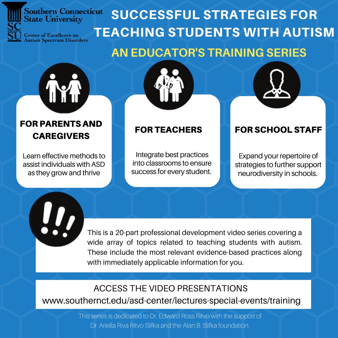 Center of Excellence on ASD at SCSU tweet media