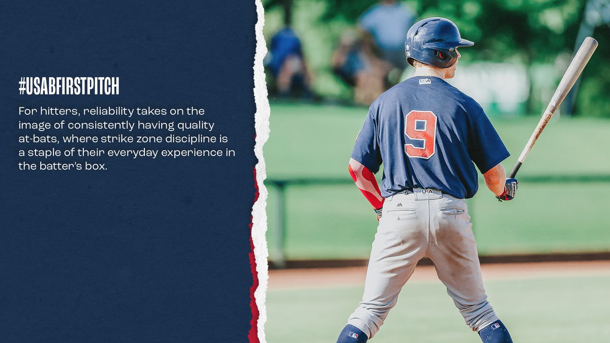 USABaseCoach's tweet photo. The chance to play at a high level often has nothing to do with numbers. It’s when you become reliable- when coaches know they can pencil you into a lineup, and you will do what you are supposed to do. #USAFirstPitch
 
📝: https://t.co/Rgzn24bRxn https://t.co/iwNHrhlMvp