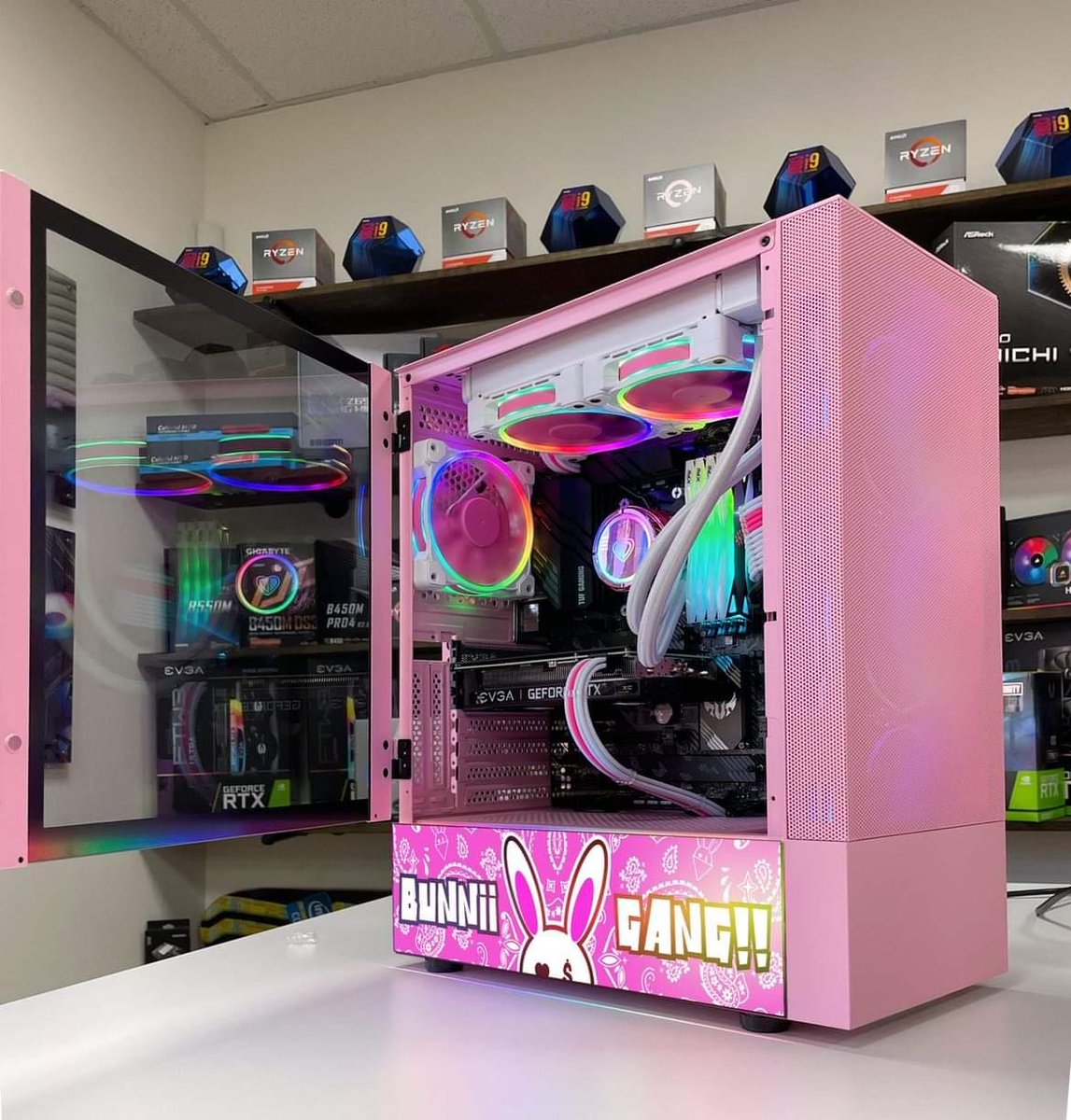 bunniigang's tweet photo. @pc_rgb X @bunniigang LOOKING TO REP THE GANG ON YOUR PC?! GET OVER TO https://t.co/CJP9DcbLX8 TODAY!!! THE BUNNIIGANG PSU SHROUDS ARE AVAILABLE NOW!!! #RGBCUSTOMPC #BUNNIIGANG #HOPWITUS https://t.co/29kmSEzany