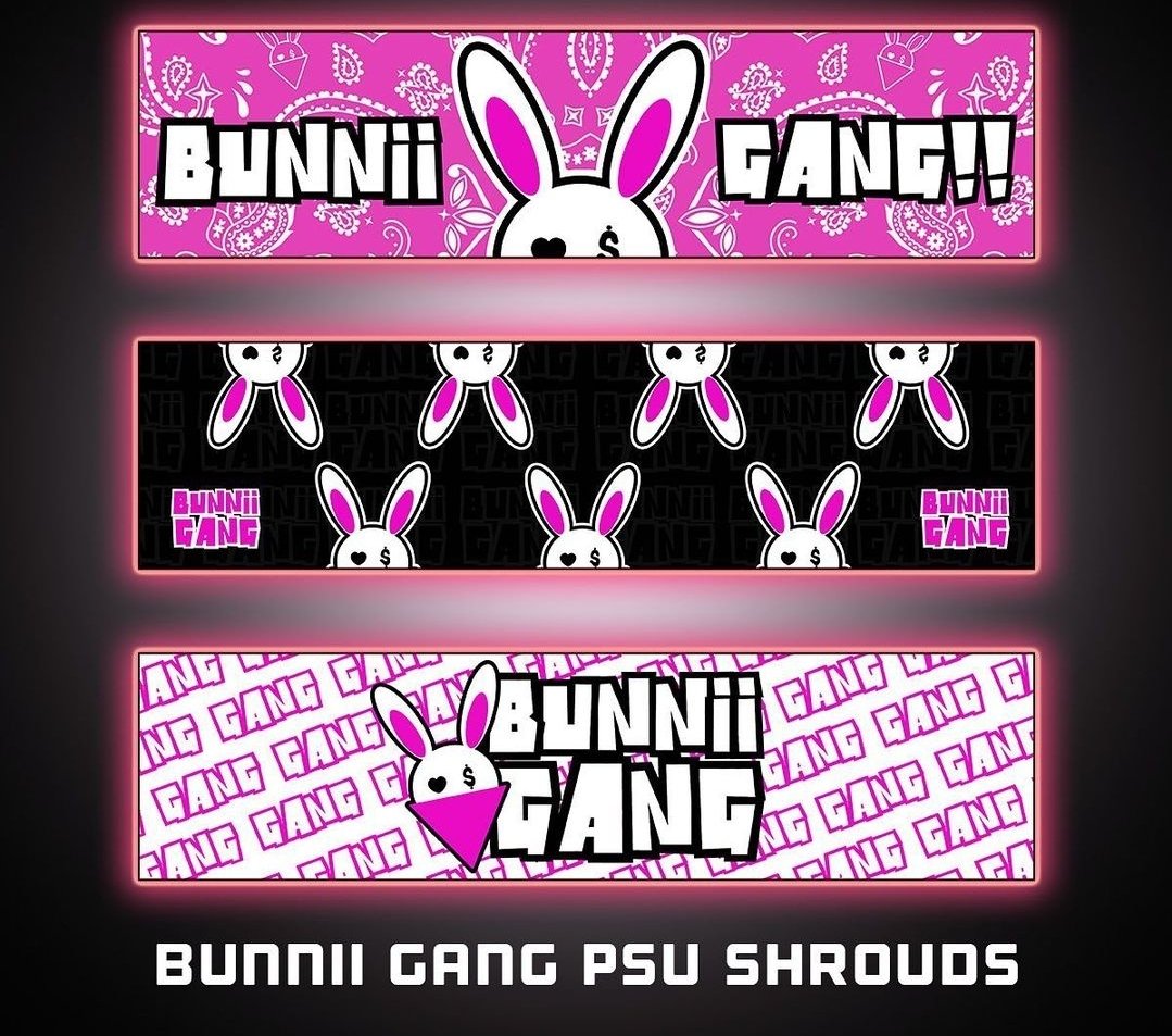 bunniigang's tweet photo. @pc_rgb X @bunniigang LOOKING TO REP THE GANG ON YOUR PC?! GET OVER TO https://t.co/CJP9DcbLX8 TODAY!!! THE BUNNIIGANG PSU SHROUDS ARE AVAILABLE NOW!!! #RGBCUSTOMPC #BUNNIIGANG #HOPWITUS https://t.co/29kmSEzany