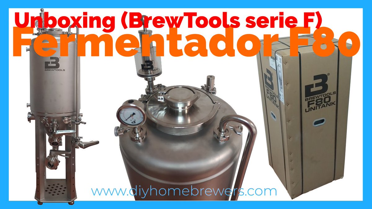 DHomebrewers's tweet photo. Unboxing y revisión de todas las partes del fermentador Isobárico de BrewTools F80. 
Cuanto termine de editarlo, ampliamos con un nuevo video del montaje.

https://t.co/L9XxP7ZJUb 

#brewtools #isobárico #diy #diyhomebrewers #cervezacasera #homebrew #f80 #beer https://t.co/2ub6EQIIik
