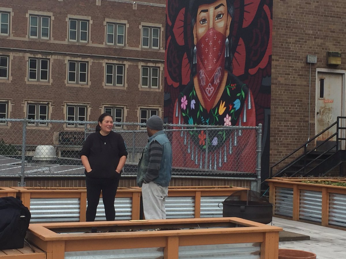 MEP_Duluth's tweet photo. Setting up Stephan Witherspoon and LeAnn Littlewolf to talk about the St. Louis River and mercury contamination. @HealthyLakes https://t.co/vsrSK4pbg8