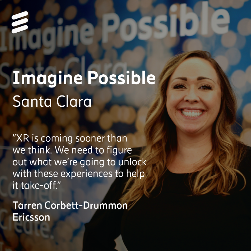 ericsson's tweet photo. Fresh off the stage last week we asked some of the speakers their takeaways from #ImaginePossible Santa Clara.

📌 Enjoy highlights from industry leaders at @hitachiastemo, @IKEAUSA, @MichaelModon from @tiktok_us, @unity, @OttoBerkes CEO of @HireRoadHR and many more

#ImagineLive