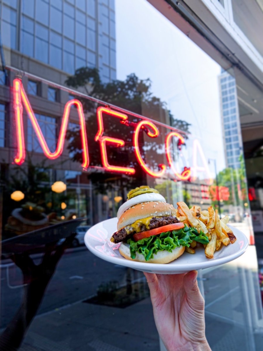 Monday Mantra: Great things never come from comfort zones. They come from feasting on a juicy Glorified Jumbo Cheeseburger, then stepping out and conquering your fears.