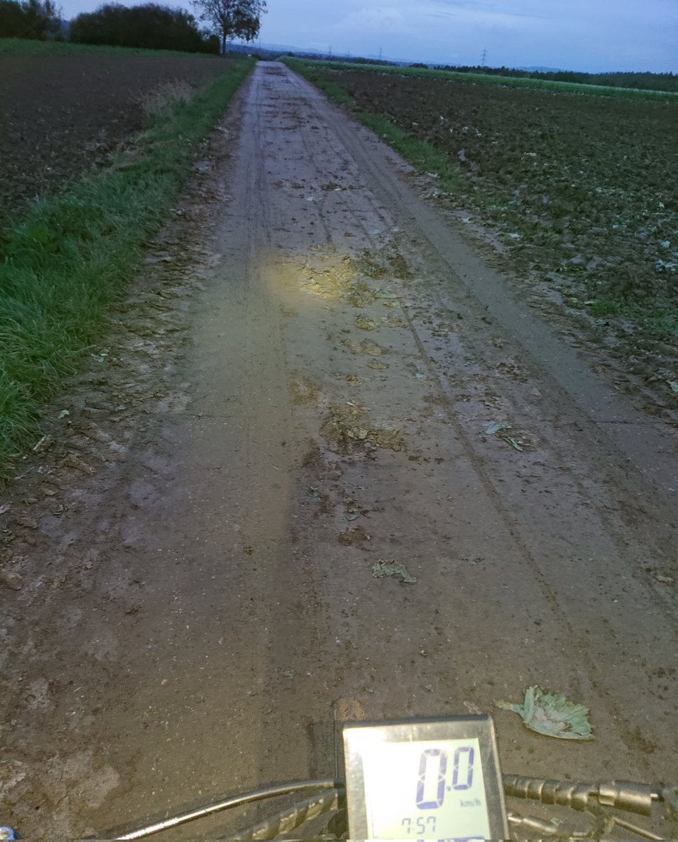 Ich fühl mich dreckig wenn ich mit dem Rad durch #Neuhausen a.d.F. an die Arbeit fahre