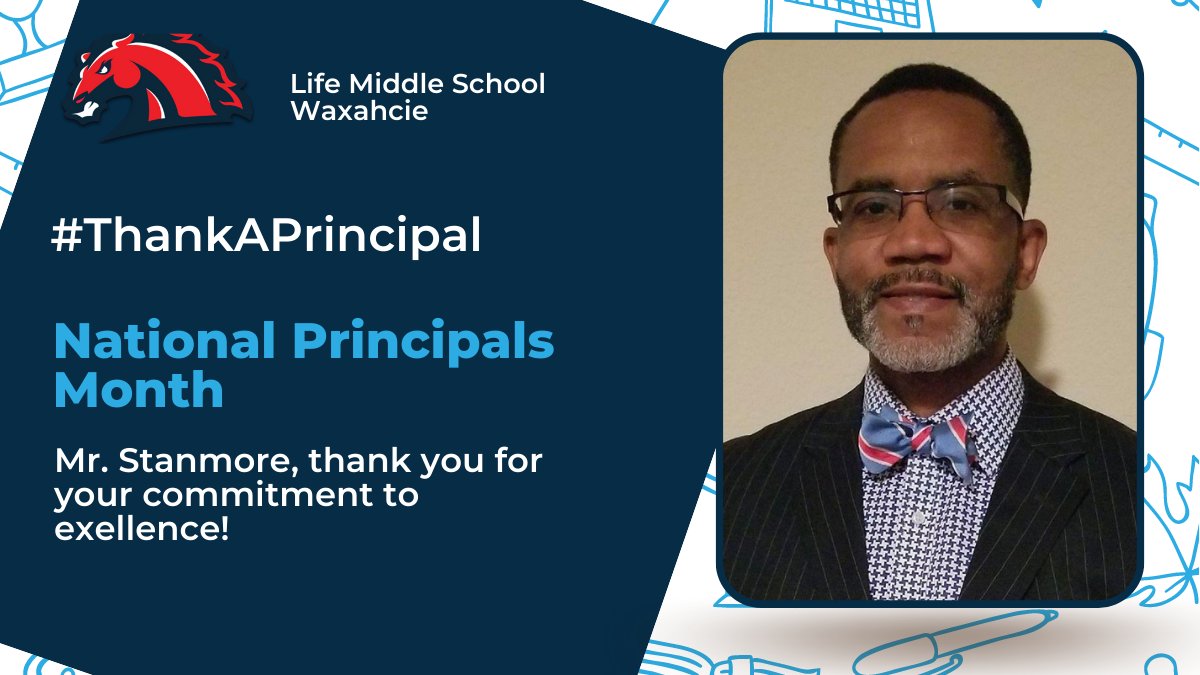 National Principals Month honors principals for their significant impact on the success and well-being of our nation’s students. Join us as we celebrate all principals throughout October. <a href="/MrStanmore/">Freddie Stanmore</a> principalsmonth.org #ThankAPrincipal