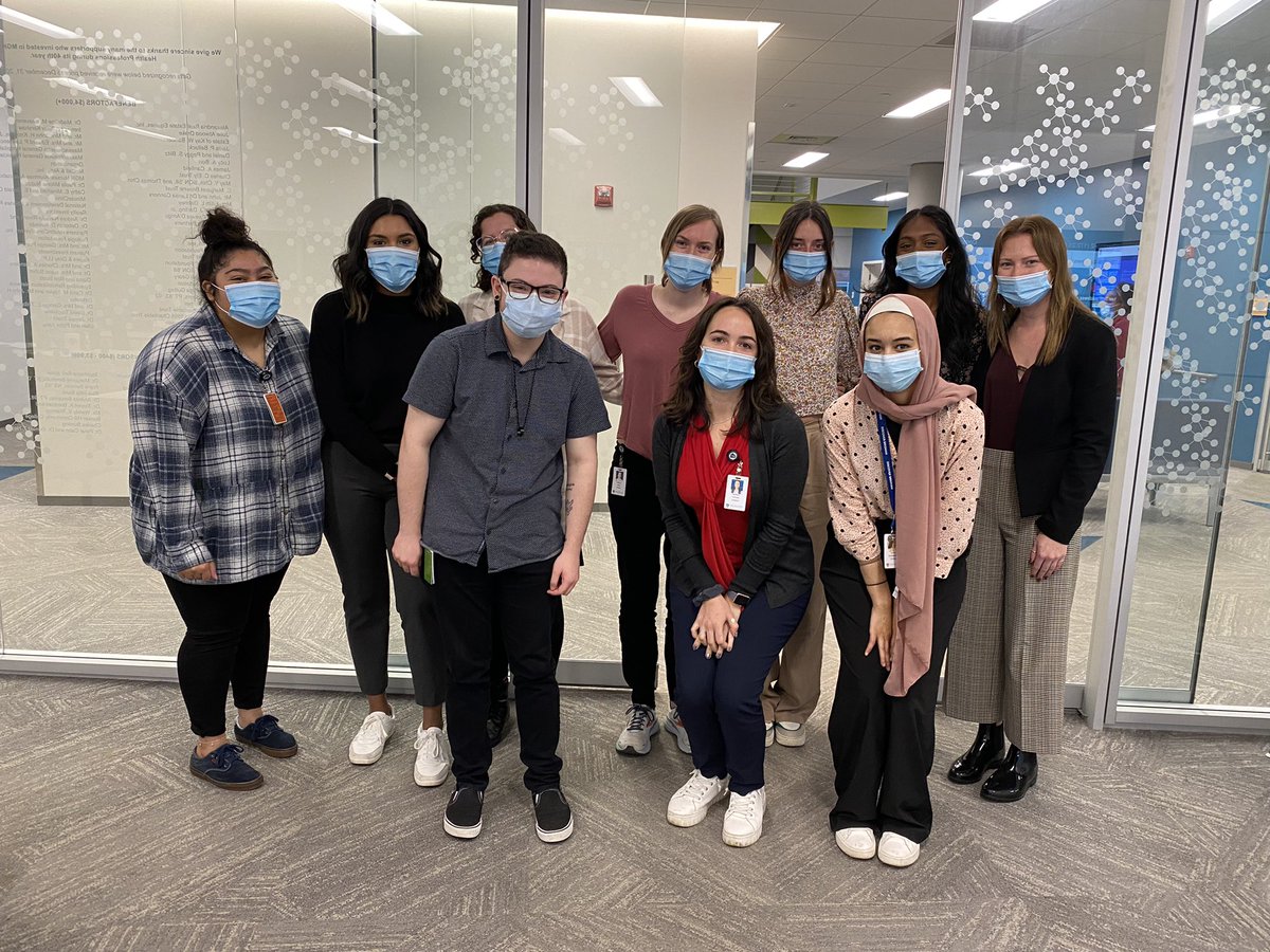 Celebrating the first step in the clinical genetic counseling journey - the completion of the Class of 2024’s first standardized patient session!