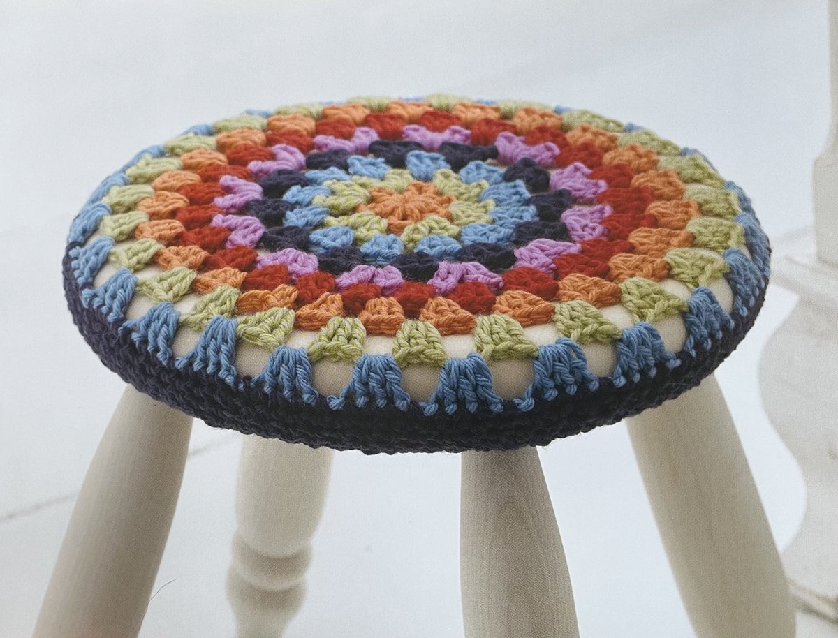 DDCrochetDesign's tweet photo. Excited to share this item from my shop: Crochet Round Stool Cover PDF Crochet PDF Pattern #crochet #sewing #crochetpattern #grannystitch #stoolcover #crochethome #roundcover #homecrochet #roundstoolcover https://t.co/eAMZrFIMIV https://t.co/POI2BNaL55
