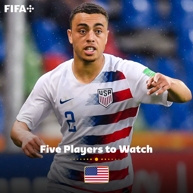 FIFAWorldCup's tweet photo. The most star-stacked squad in the @USMNT's history will take to the pitch at #Qatar2022 🇺🇸

A look at some of the talents who will represent the Stars and Stripes at the #FIFAWorldCup ⤵️