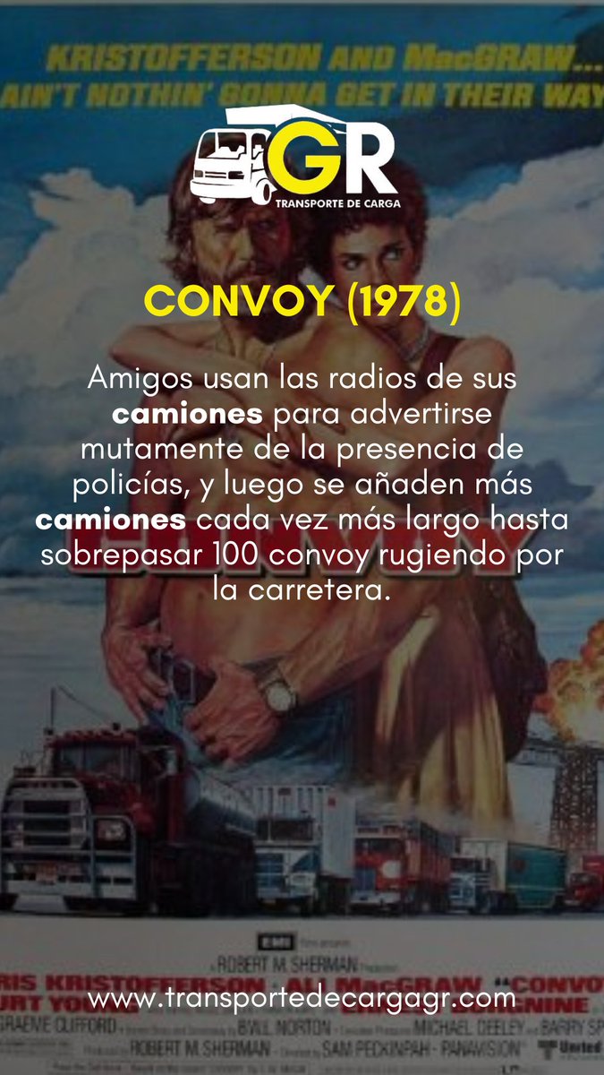 transportegr's tweet photo. ¿Viste esta película?

En Transporte de Carga GR, estamos para ayudarte.

Contáctanos 0424 1865529
ventas@transportedecargagr.com

#Jugde #Cotopaxi https://t.co/cTJidVuMEo