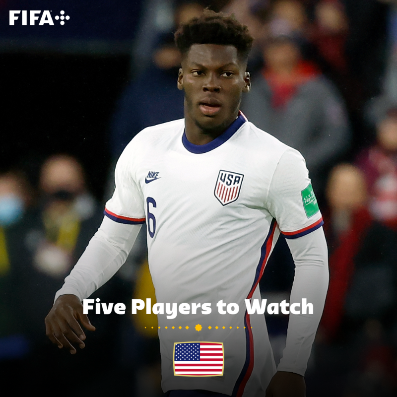 FIFAWorldCup's tweet photo. The most star-stacked squad in the @USMNT's history will take to the pitch at #Qatar2022 🇺🇸

A look at some of the talents who will represent the Stars and Stripes at the #FIFAWorldCup ⤵️