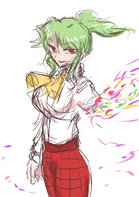 手癖で描けば10分 