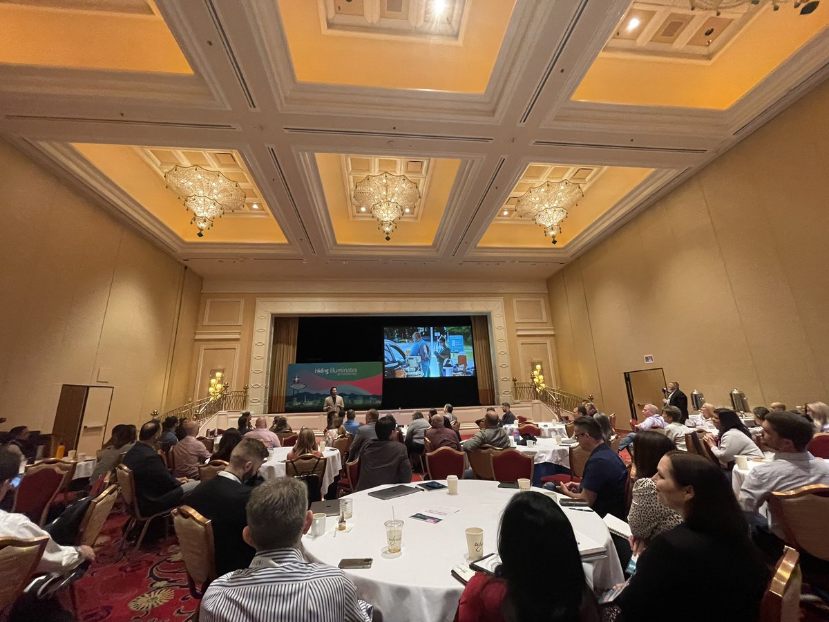 VaradyVarady's tweet photo. Great presentation by Jake Wood at #illuminate2022! Very impressive hearing about @TeamRubicon and their front line disaster recovery efforts around the world. https://t.co/acRlp7Y1V3