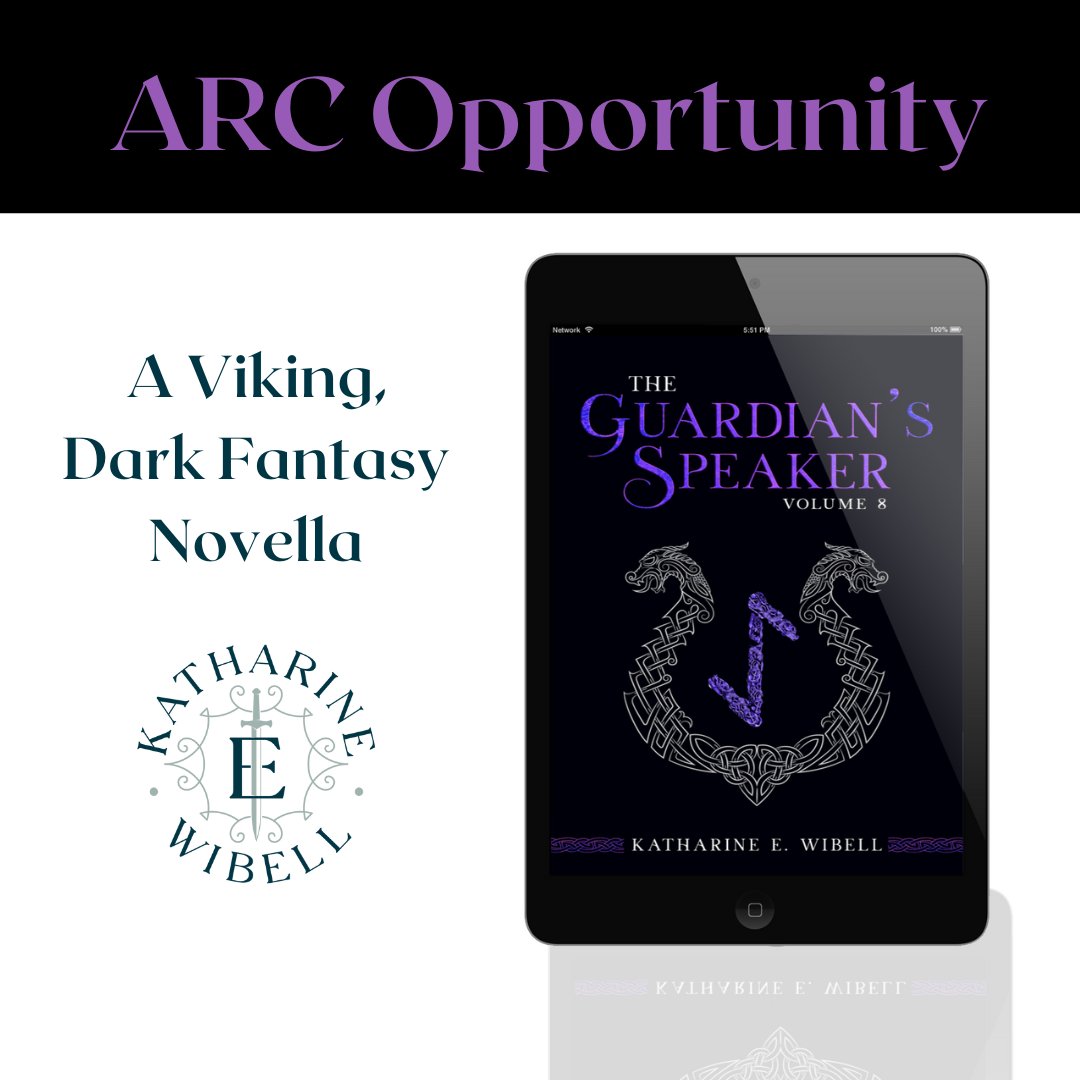 KatharineWibell's tweet photo. Looking for #ARCreaders for  #TheGuardiansSpeaker Vol. 8. This is a #Viking, #darkfantasy for adults and is also a #darkretelling of #NorseMythology. ARCs will be sent out on Oct 25th. https://t.co/ypmtRGhhAE 
Happy reading! 
#arcteam #arcreaderswanted #katharineewibell https://t.co/MpCmQSt88B