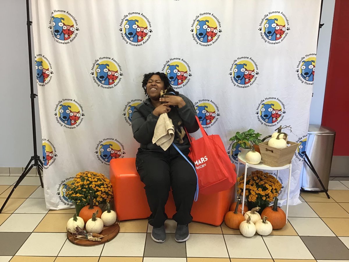nashvillehumane's tweet photo. Thanks to @MarsPetcareUS + @PedigreeFound we had over 100 sponsored adoptions during the #ServiceHumansNeeded Adoption Event! Please enjoy this thread of GOTCHA DAY pics from Friday. (get ready for a Sat &amp; Sun thread too) PS: We’ll post the exact weekend total in Sunday’s thread! https://t.co/oojaYE6eG4