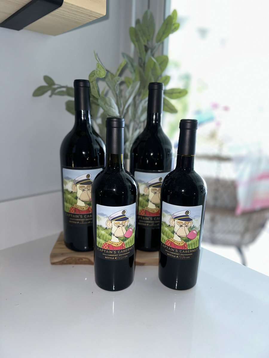 Rizzo802's tweet photo. @kelvis_eth @Bitcoin4Freedom @GRMI_Studios Just got my magnums to join the original great wine!!! https://t.co/JXusS284OD