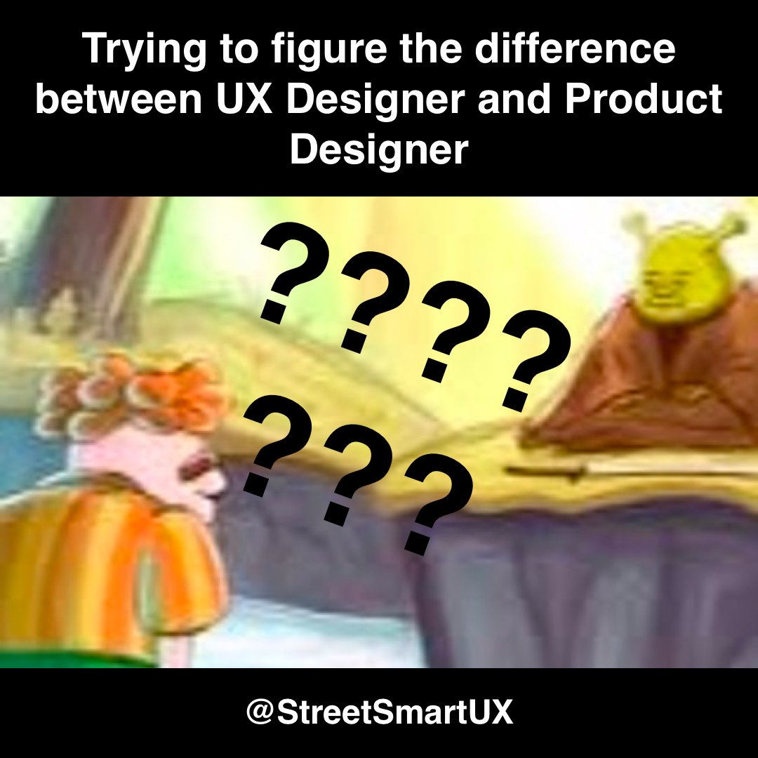 StreetSmartUX's tweet photo. UX design tends to focus mainly on user interaction with product, while product designers need to also consider how and why the future product will evolve. Product Design is an evolution of UX design. https://t.co/24lVP21WjA