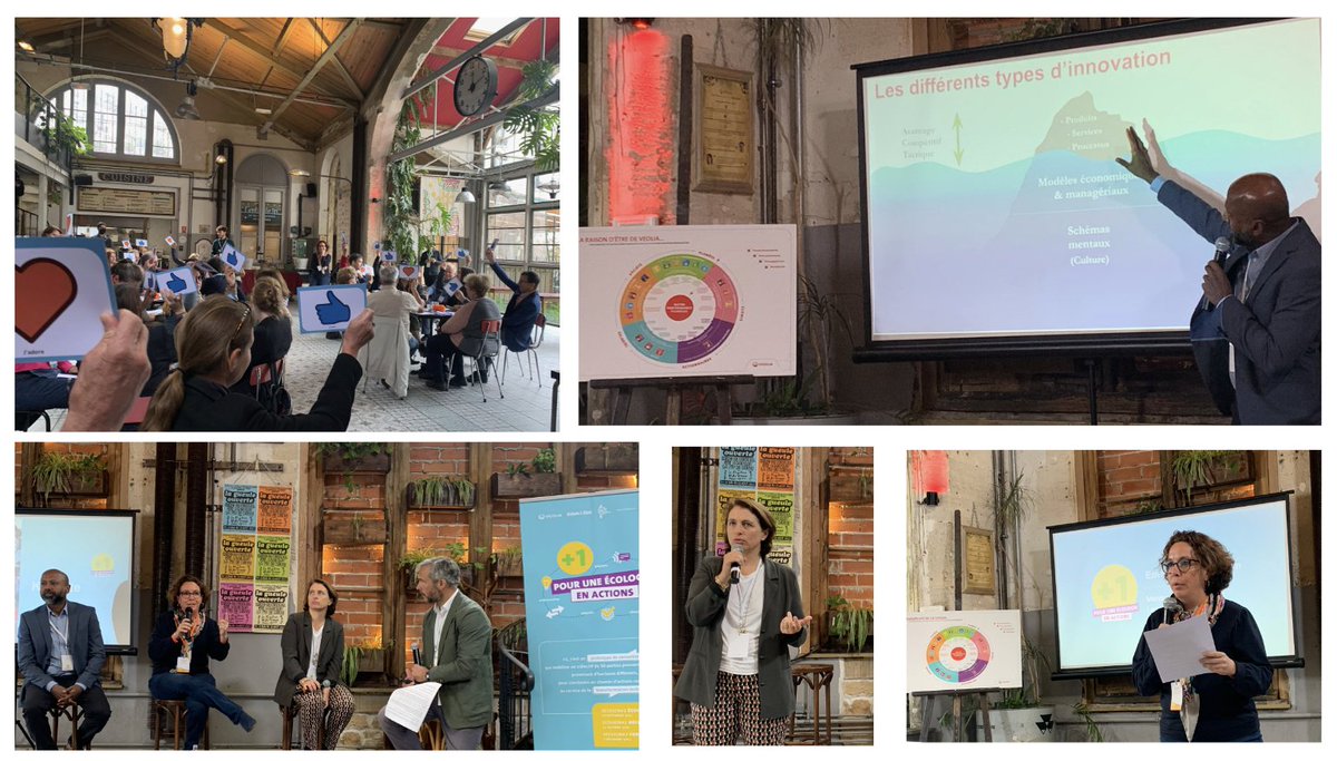 Passionnants échanges sur "la #coopération avec les #partiesprenantes pour + d'#innovation au service de la #TransformationEcologique". Initiative "+1" de @veolia à <a href="/LaRe_cyclerie/">La REcyclerie</a> avec @bluenove @UsbeketRica @Comité21, la rhétorique d'<a href="/revliott/">Eliott</a> et animation d'<a href="/antoinebrachet/">Antoine Brachet</a> 👏🌍