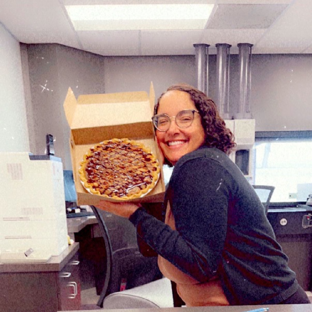 Shoutout to Sierra! Last week, a member brought her a pie as token of thanks for her excellent service! Thanks for creating terrific member experiences, Sierra!

#BVSCU #BrazosValley #CreditUnion #FinancialWellness #FinancialEducation #Educate #Partner #Serve #KatyTexas #Texas