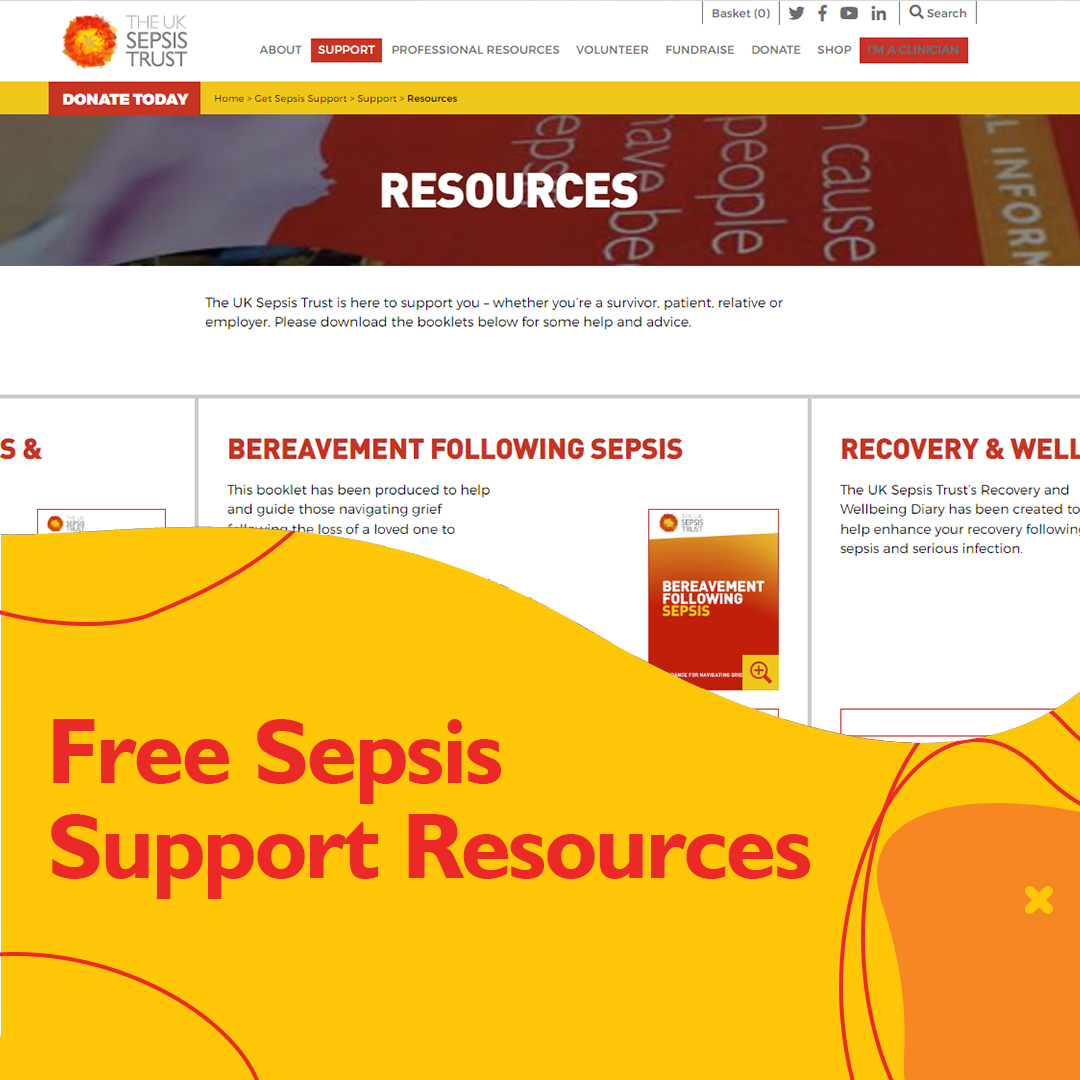 "Following your advice, I’ve started a recovery &amp; wellbeing diary and it's been incredibly beneficial." - Joanna, sepsis survivor.

Find out more about our range of FREE resources to support anyone affected by sepsis sepsistrust.org/get-support/su…