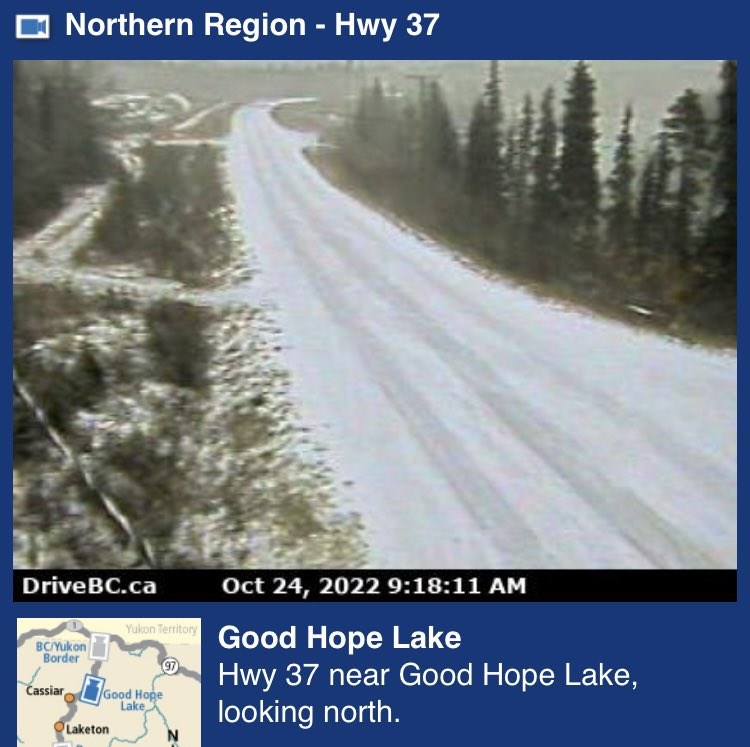 TranBC_BVLDS's tweet photo. #ShiftIntoWinter; especially if you’re travelling northwest BC.

#BChwy37  #BChwy16 #BChwy118
#BChwy37a #BChwy35 #AtlinHwy #TelegraphCreek Rd 

Check @DriveBC for conditions
https://t.co/y72mpZPxVE https://t.co/gwbVJmBAWX