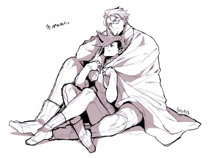 毎年描いてるかもしれない冬っクガ❄️⛄👑🚒 