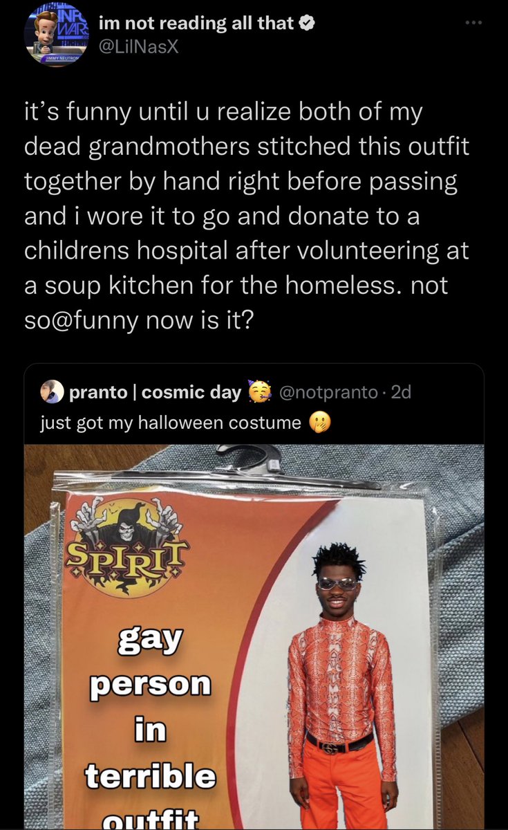 LilNasX's tweet photo. https://t.co/LtBH1pYQtA