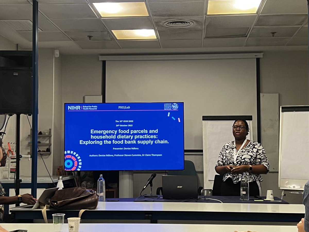 Glad to have been part of the many great presentations on urban health and food systems this afternoon. Great discussions on food systems, the built environment and nutrition security <a href="/IS_UrbanHealth/">ISUH</a>  #ICUH2022