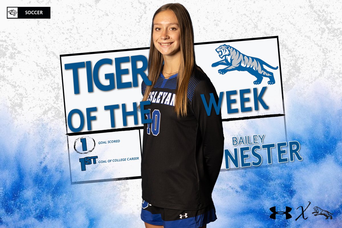 dwtigers's tweet photo. Bailey Nester of @DWUWSoccer has been tabbed as Tiger Athlete of the Week after securing her first collegiate goal &amp; bringing the Tigers within striking distance of tying the game against Midland on Saturday.

📰:https://t.co/73Go4OhcMQ

#BleedBlue | #EarnYourStripes https://t.co/0CsuAQc81v