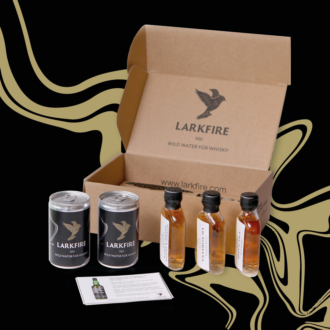 📣 They've Arrived - Larkfire Tasting Kits 📣

Whether you're an aficionado or keen to try whisky,  we've got you covered. 

Which kit will you be going for? 

👋 Introduction to Whisky and Larkfire 
😎 New Kids on The Block
💪 Heavy Hitters

Shop Now: larkfire.com/shop