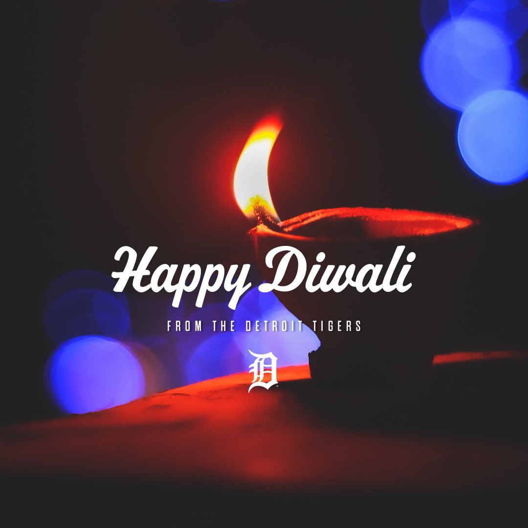 Wishing a happy #Diwali to Tigers fans celebrating the Festival of Lights!