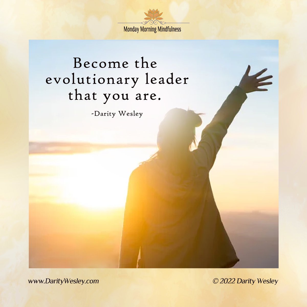 DarityWesley's tweet photo. Happy Monday! Sign up for your free monthly love letter, 𝑾𝒊𝒔𝒅𝒐𝒎 𝒇𝒐𝒓 𝒕𝒉𝒆 𝑵𝒆𝒘 𝑹𝒆𝒂𝒍𝒊𝒕𝒚 at https://t.co/P1sWueHJgX. 🥰 Have a wonderful week! https://t.co/OvlqAsrbxb