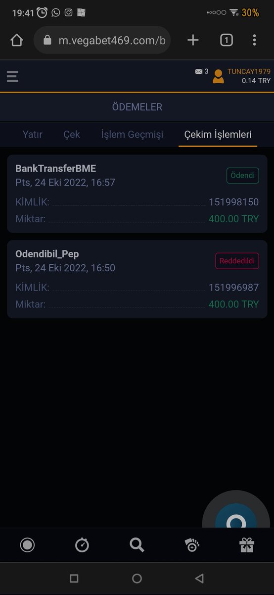 TuncayOran4's tweet photo. @vegabet çekim işlemi https://t.co/kHWKZWgFxs