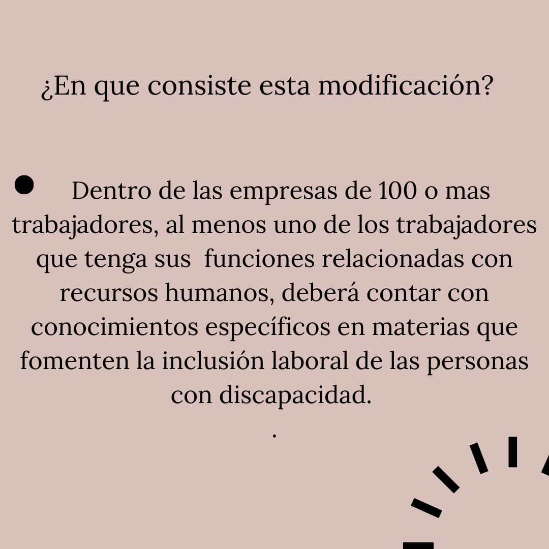 esclotarioblest's tweet photo. La ley 21.275 entrará en vigencia el 1 de noviembre, exigiendo a las empresas que adopten medidas para facilitar la inclusión laboral. https://t.co/7VJI3UcVoS