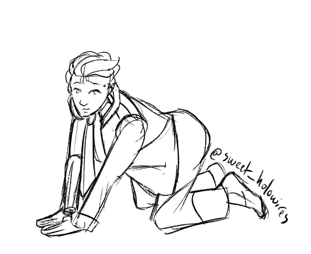 <a href="/HyperionBirb/">🥨 Rhys 🥨 (comms open!)</a> Kay, but I also couldn't resist a quick sketch