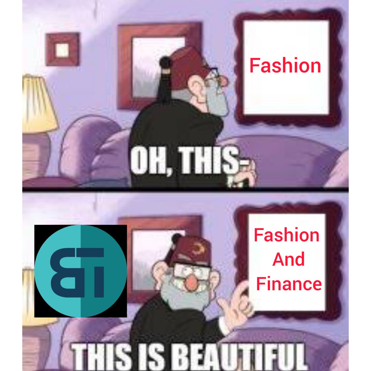 blackphaser's tweet photo. @bitLiberte Combining Fashion and Finance is dope. Very dope. Take this dope #meme from me to you. 

#giveaway #FashionFi #BitLiberte

@Iam_Emmaboi @AmeObe @alto_defi https://t.co/dyxQiZd7Jl