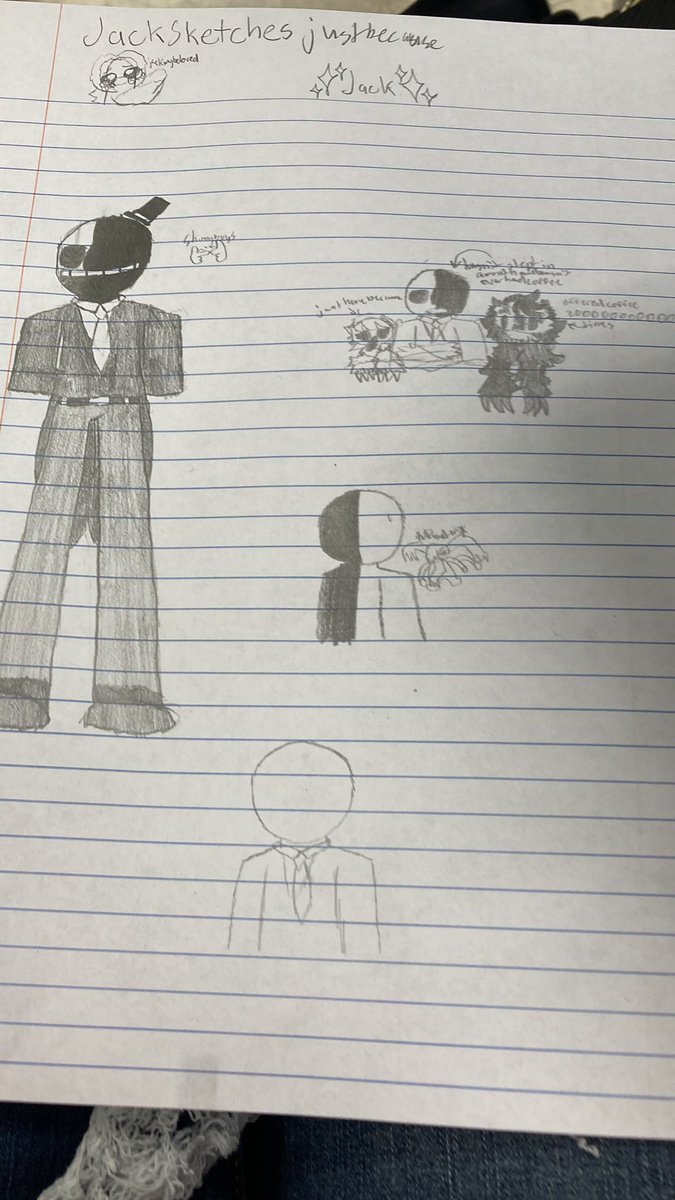 backup_ofsleep's tweet photo. School sketches (the bottom one isn’t done yet) #robloxdoors #jackxhide #doorsfanart #doors https://t.co/jCDpskLs9j