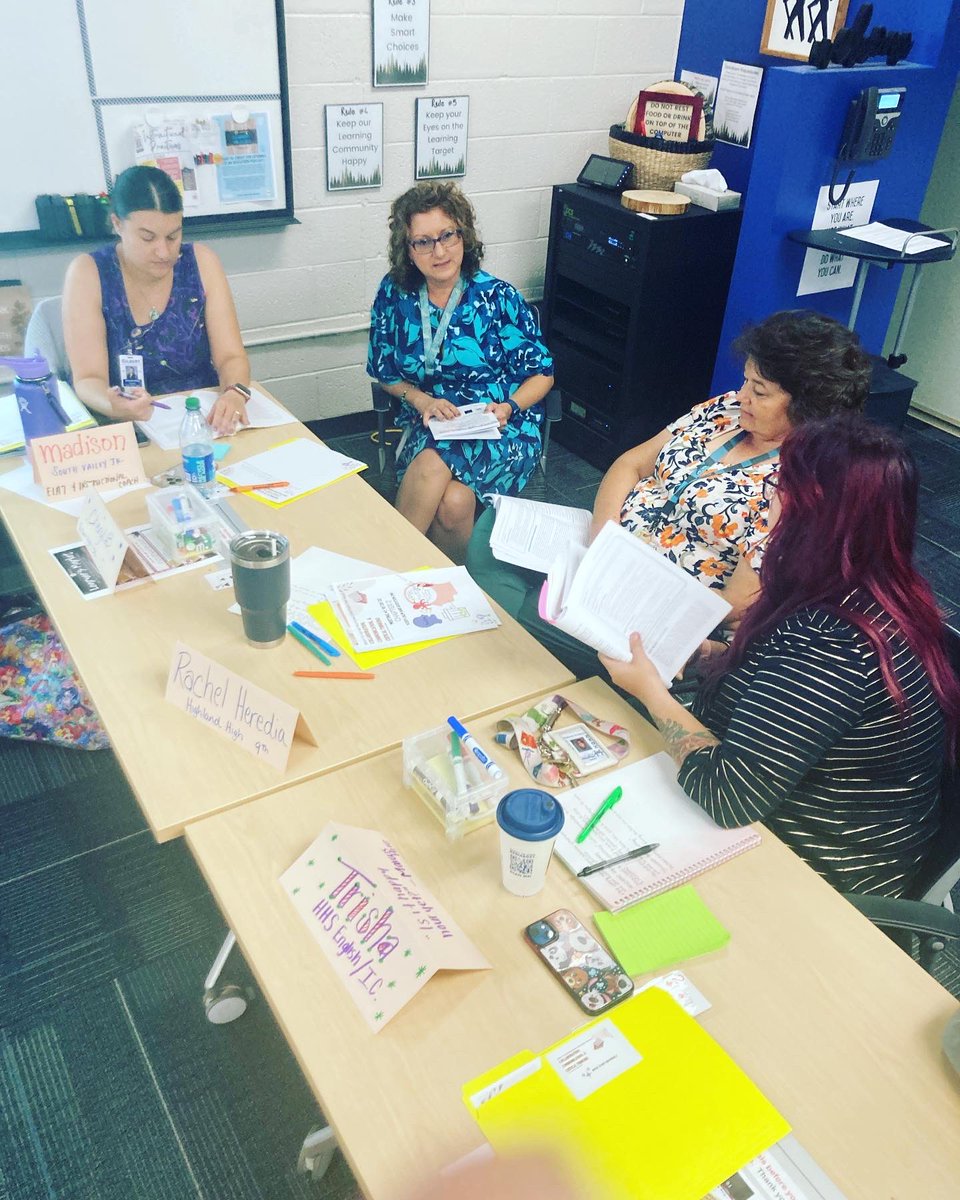 gpsprofgrowth's tweet photo. Our first book study meeting was a BLAST! Looking forward to our next meeting date in November! #gpslearns 💛💙📚 https://t.co/bQnSIiNY5h