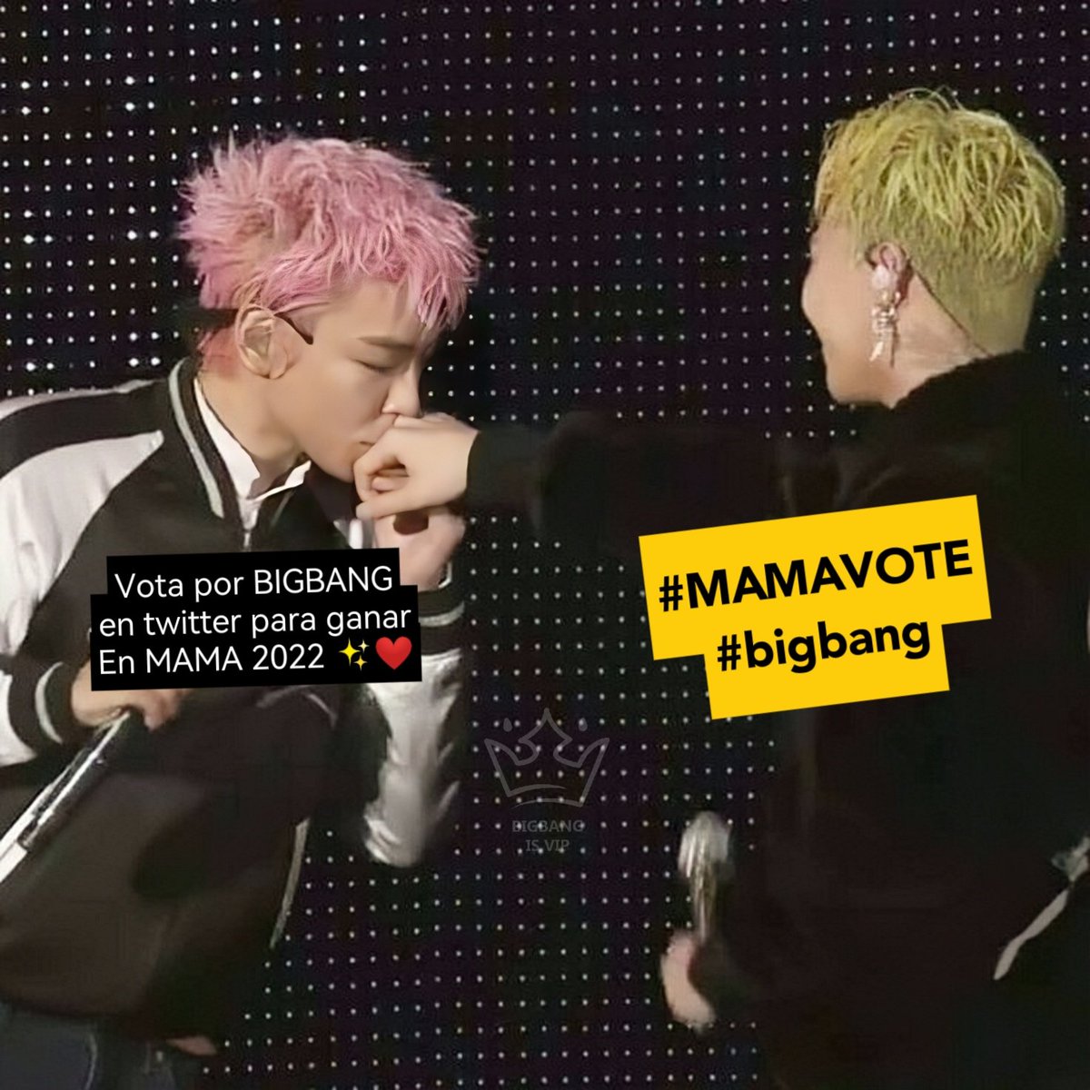 UNAMEXAVIP's tweet photo. Orale ancianas pónganse a twitear eso si saben usar no se hagan 🦖 Bigbang esta nominado, sin pretextos! chance G-dios nos concede el milagro de una presentación en vivo 😭

#MAMAVOTE #bigbang https://t.co/xXkIt9YxVO